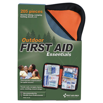First Aid Only™ Outdoor Softsided First Aid Kit For 10 People, 205 Pieces, Fabric Case freeshipping - TVN Wholesale